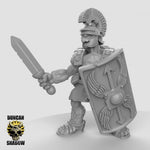Tortol Fighters Resin Models for Dungeons & Dragons & Board RPGs