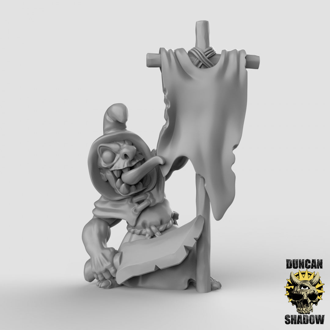 Goblin Command 3D Models for Dungeons & Dragons & Board RPGs by Duncan Shadow