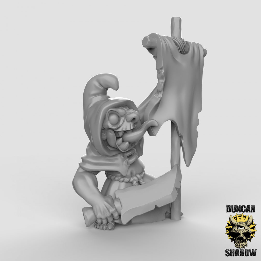 Goblin Command 3D Models for Dungeons & Dragons & Board RPGs by Duncan Shadow