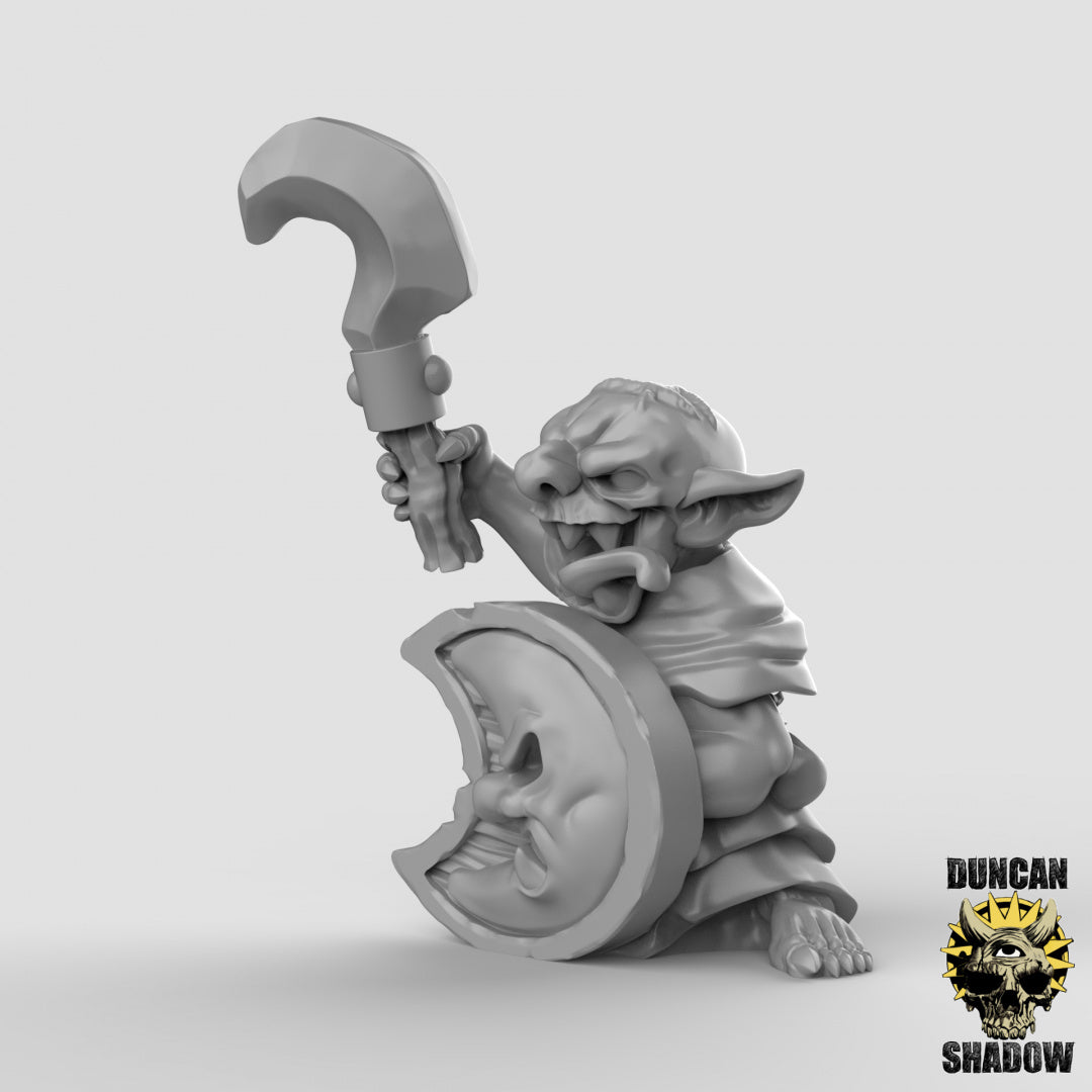 Goblin Command 3D Models for Dungeons & Dragons & Board RPGs by Duncan Shadow