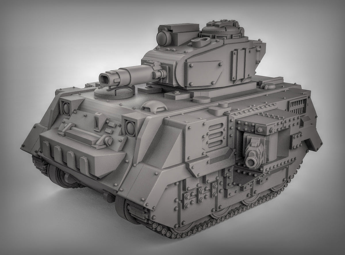 MKII Light Tank Model Kit - Tank Collection for 28mm Miniature Wargames & Terrain