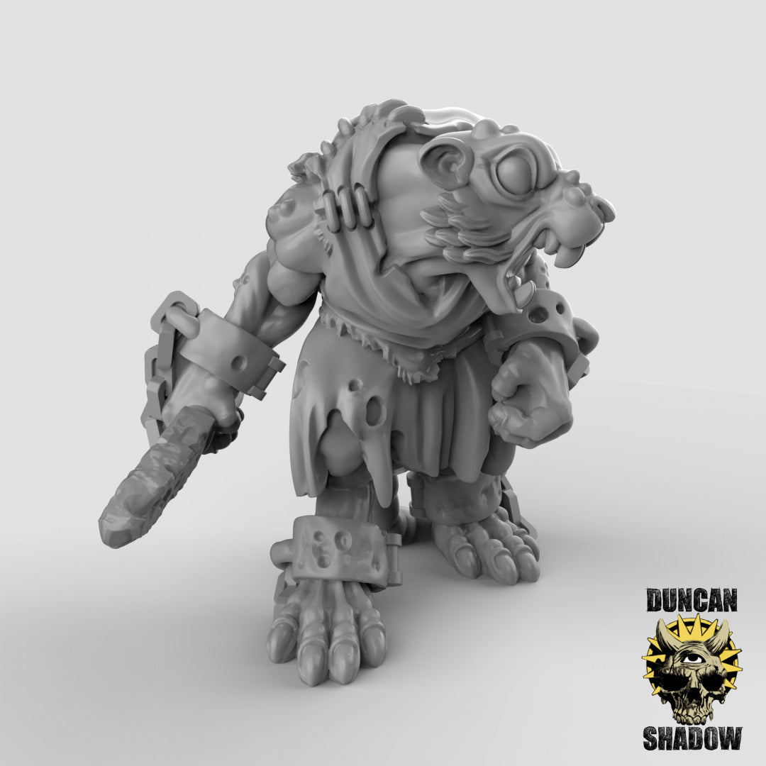 Rat Folk Slaves Resin Models for Dungeons & Dragons & Board RPGs