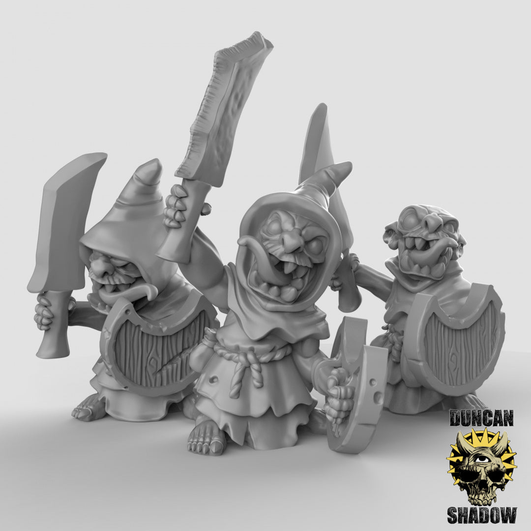 Goblins with Swords Resin Miniature for DnD | Tabletop Gaming