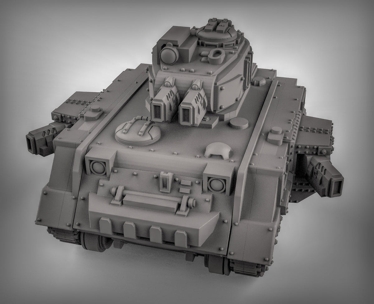 MKII Light Tank Model Kit - Tank Collection for 28mm Miniature Wargames & Terrain