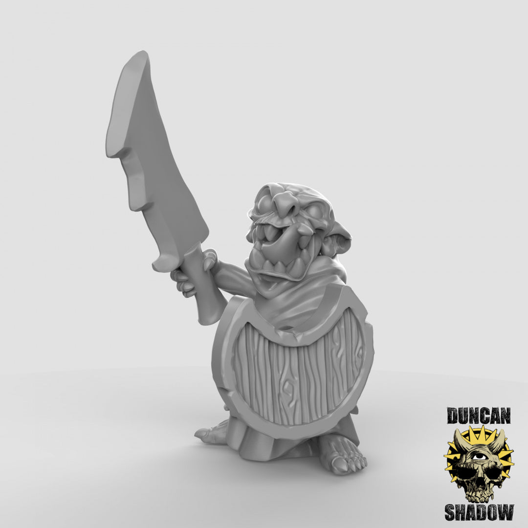 Goblins with Swords Resin Miniature for DnD | Tabletop Gaming