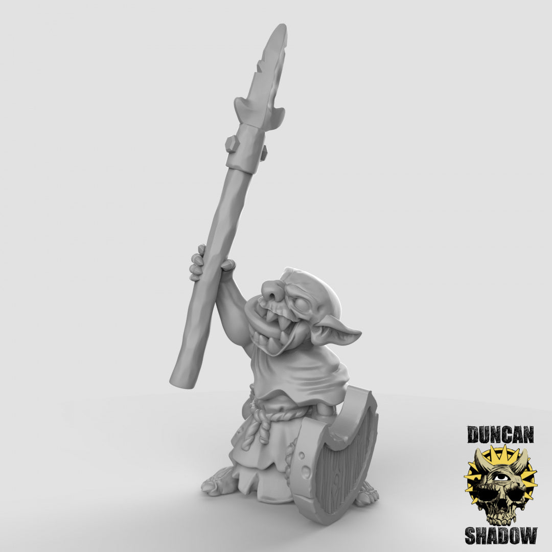 Goblins with Spears Resin Miniature for DnD | Tabletop Gaming