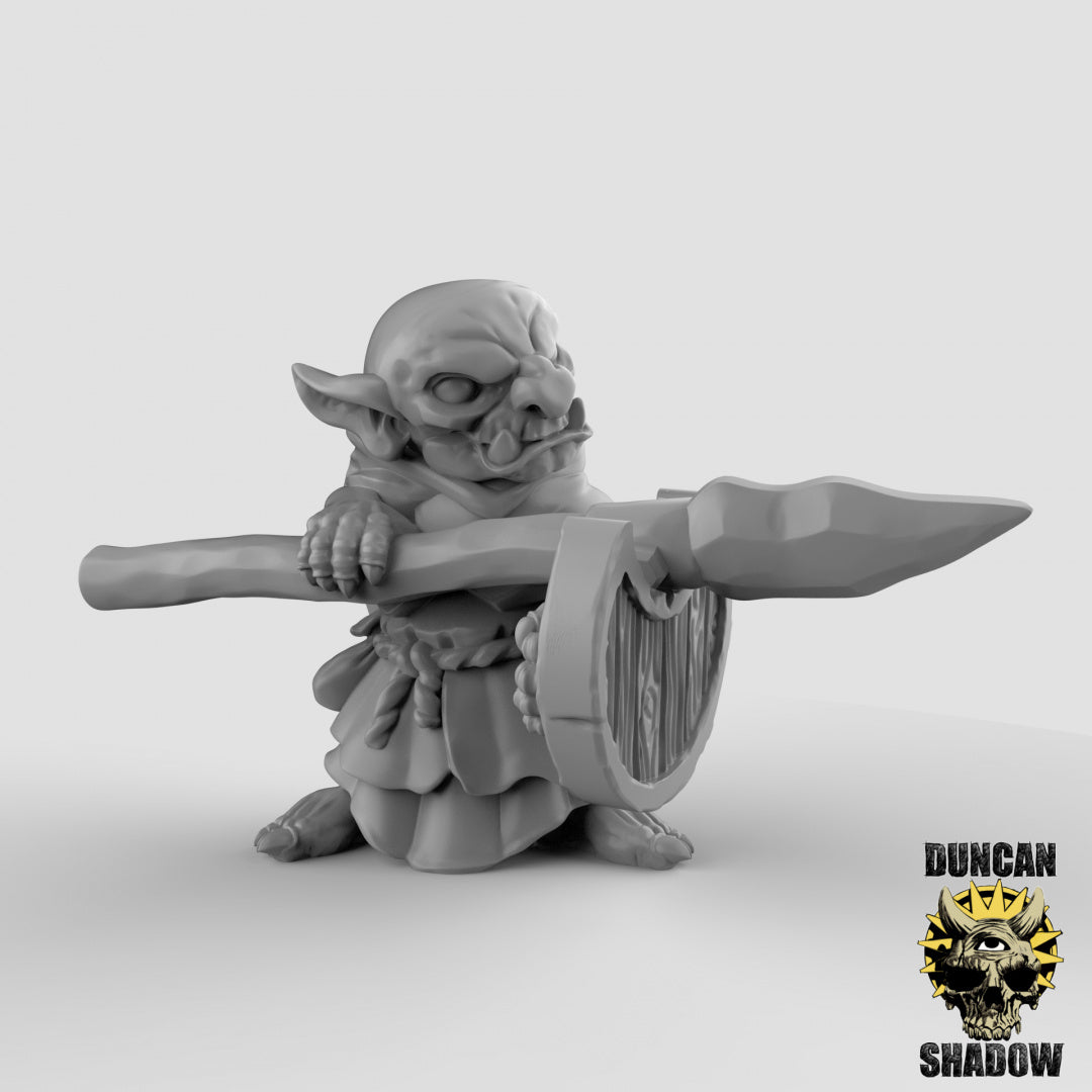 Goblins with Spears Resin Miniature for DnD | Tabletop Gaming