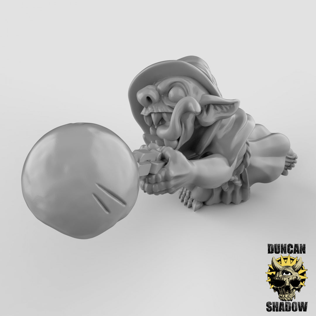Goblins with Balls and Chain Resin 3D Models for Dungeons & Dragons & Board RPGs