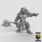 Armoured Wolfen Resin Miniature for DnD | Tabletop Gaming