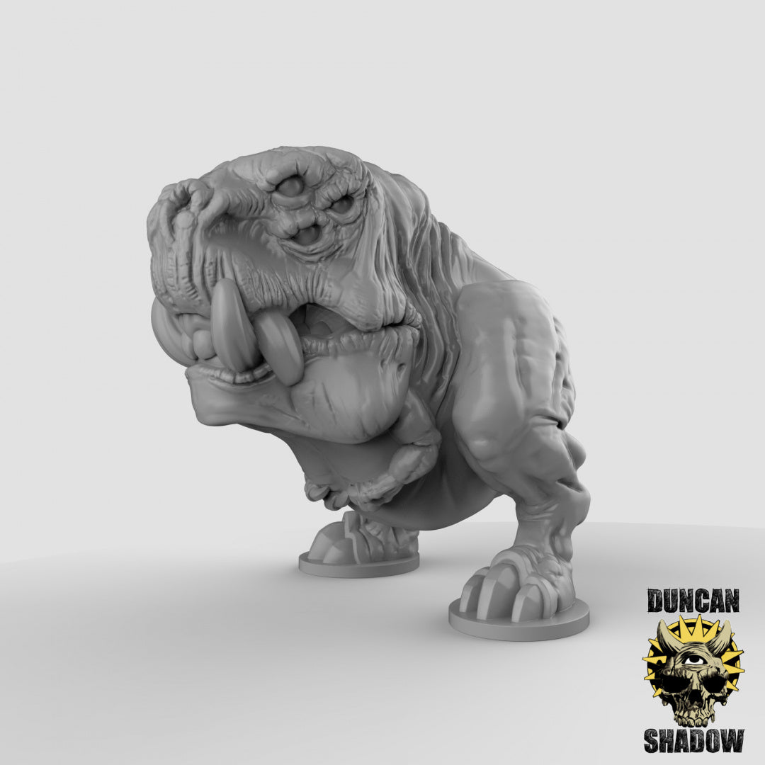 Goblin Hounds 3D Models for Dungeons & Dragons & Board RPGs by Duncan Shadow