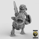 Goblin Hound Riders Resin 3D Models for Dungeons & Dragons & Board RPGs
