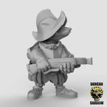 Badger Warriors with Crossbows Resin 3D Models for Dungeons & Dragons & Board RP