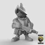 Badger Warriors with Crossbows Resin 3D Models for Dungeons & Dragons & Board RP