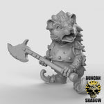 Hedgehogs with Halberds Resin 3D Models for Dungeons & Dragons & Board RPGs