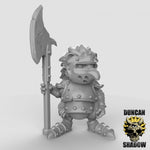 Hedgehogs with Halberds Resin 3D Models for Dungeons & Dragons & Board RPGs