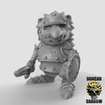 Hedgehog Warriors Resin 3D Models for Dungeons & Dragons & Board RPGs