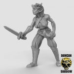 Tiefling Rogue female Resin Miniature for DnD | Tabletop Gaming