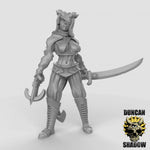 Tiefling Rogue female Resin Miniature for DnD | Tabletop Gaming