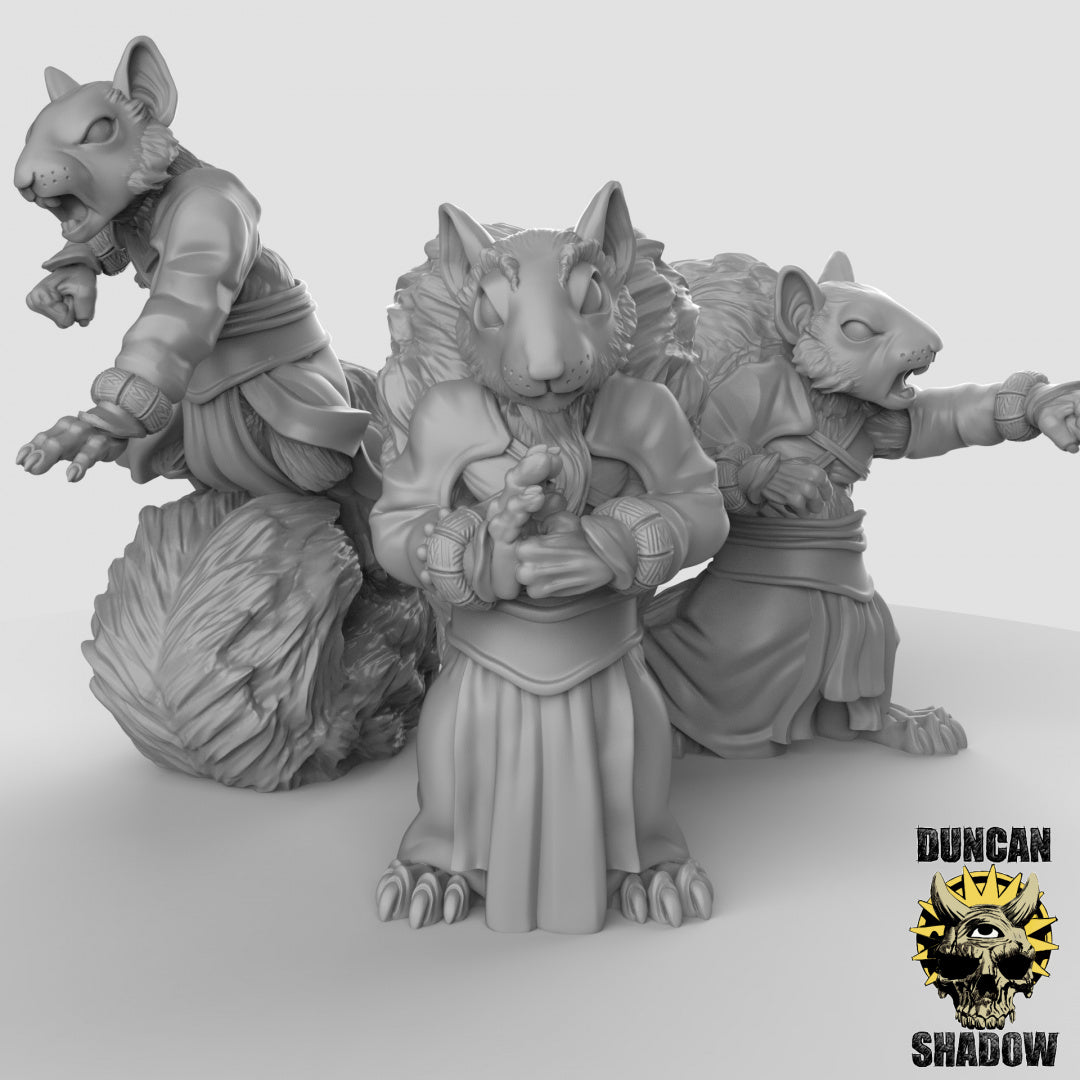 Scurryni Monks Resin Miniature for DnD | Tabletop Gaming