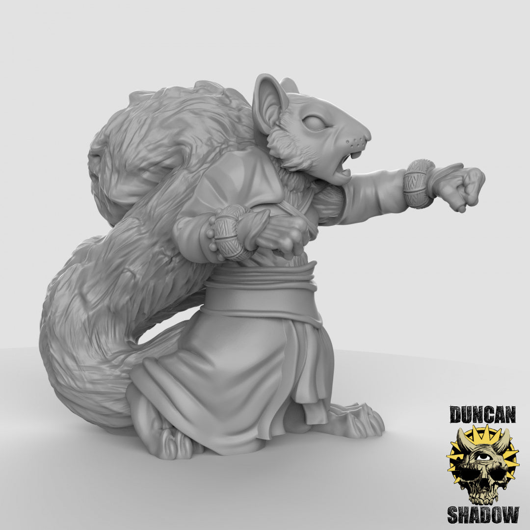 Scurryni Monks Resin Miniature for DnD | Tabletop Gaming