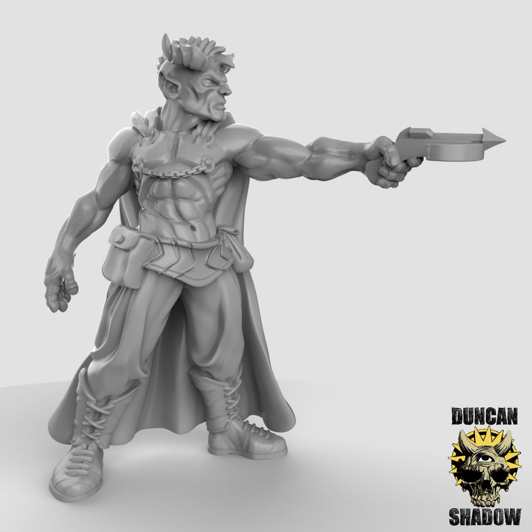Tiefling Rogues Resin Miniature for DnD | Tabletop Gaming