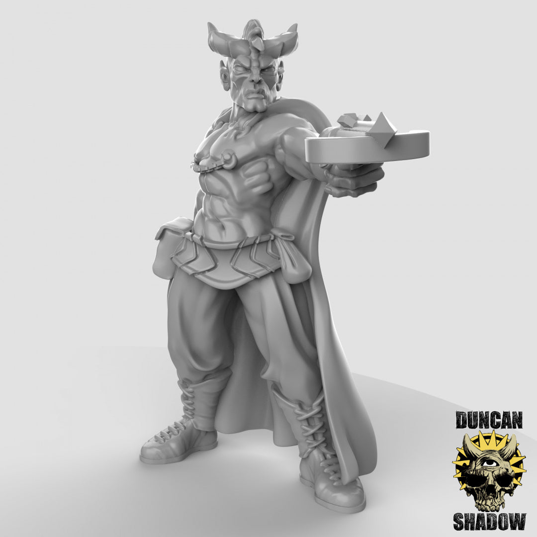 Tiefling Rogues Resin Miniature for DnD | Tabletop Gaming