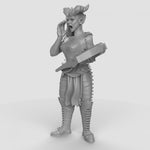 Tiefling with Crossbow Resin Miniature for DnD | Tabletop Gaming