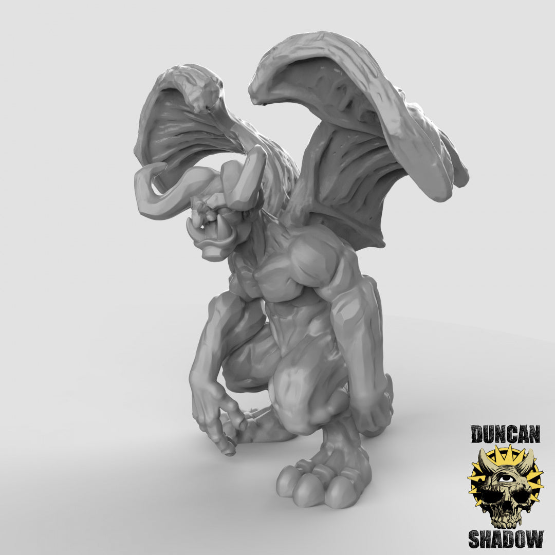 Gargoyles Resin 3D Models for Dungeons & Dragons & Board RPGs
