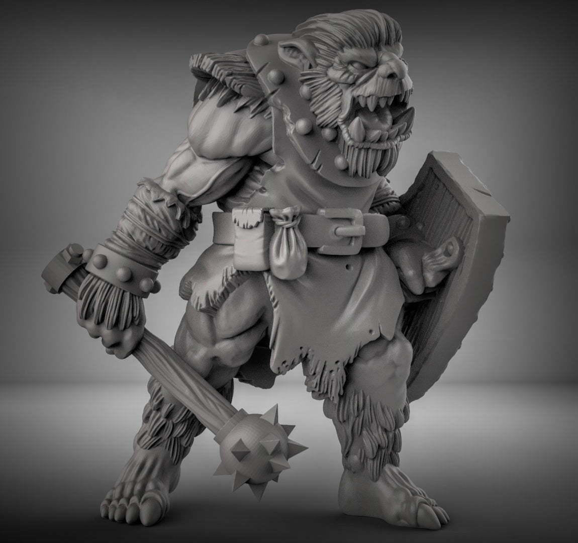 Bugbears Resin 3D Models for Dungeons & Dragons & Board RPGs