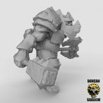 Armored Orcs Resin Miniature for DnD | Tabletop Gaming