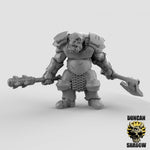 Armored Orcs Resin Miniature for DnD | Tabletop Gaming