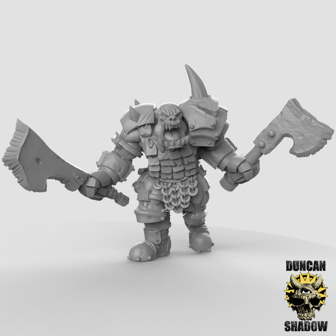 Orc Boss Resin 3D Models for Dungeons & Dragons & Board RPGs