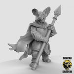 Corgi Fighters with Spears Resin Miniature for DnD | Tabletop Gaming