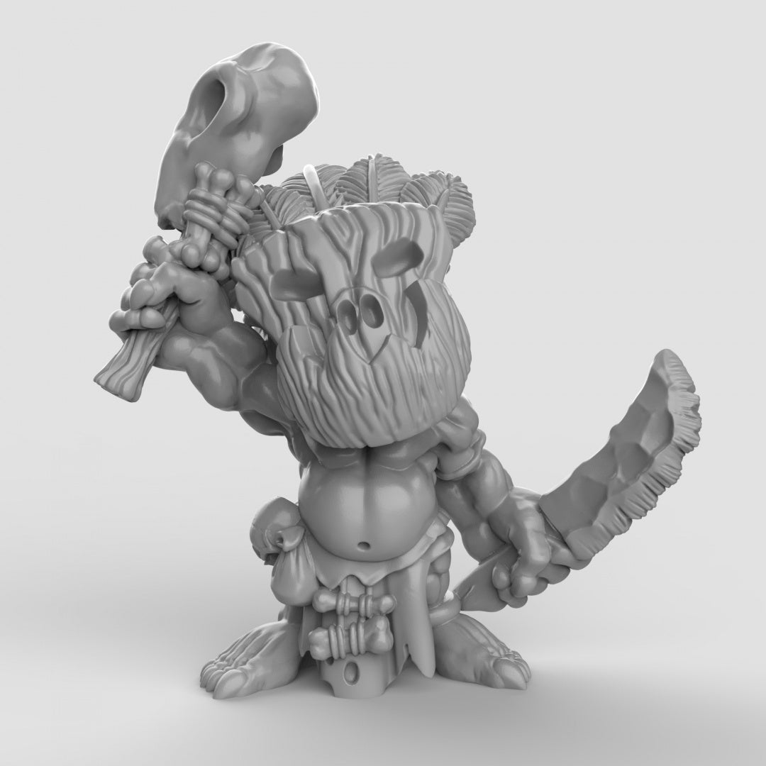 Goblin Shaman Resin 3D Models for Dungeons & Dragons & Board RPGs