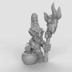 Goblin Shaman Resin 3D Models for Dungeons & Dragons & Board RPGs