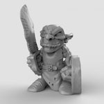 Goblins with Shields Resin 3D Models for Dungeons & Dragons & Board RPGs