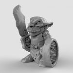 Goblins with Shields Resin 3D Models for Dungeons & Dragons & Board RPGs