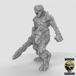 Plague Demons with Swords Resin Models for Dungeons & Dragons & Board RPGs