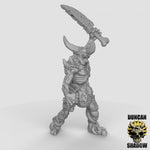Plague Demons with Swords Resin Models for Dungeons & Dragons & Board RPGs