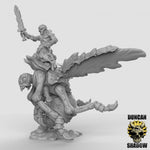 Plague Demons Riding Fly's Resin Models for Dungeons & Dragons & Board RPGs
