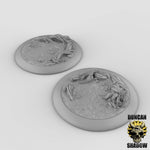 Woodland Lipped Bases Resin Models for Dungeons & Dragons & Board RPGs