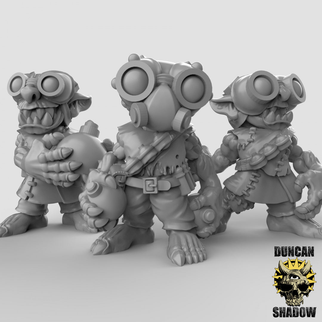 Goblin Alchemist Resin 3D Models for Dungeons & Dragons & Board RPGs