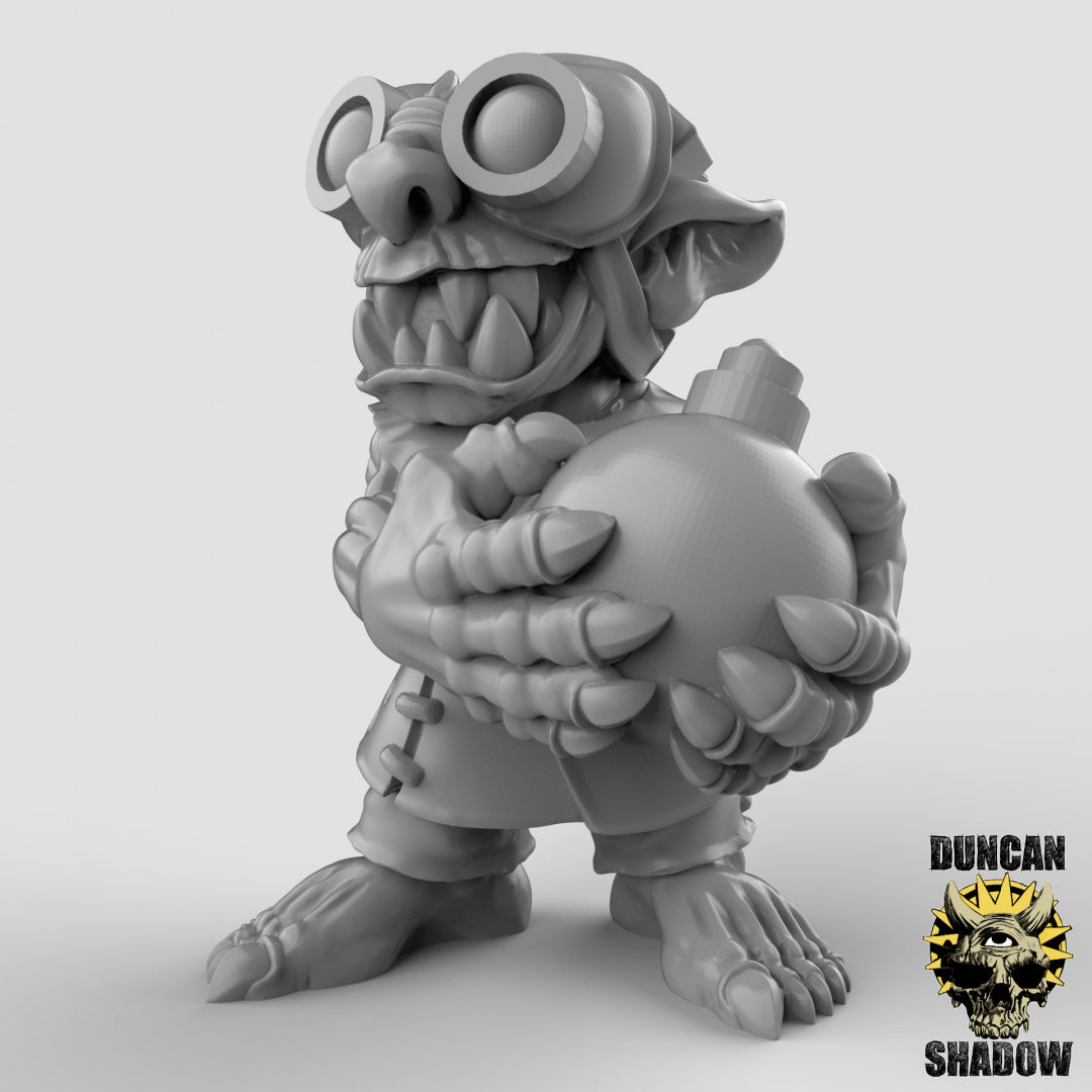 Goblin Alchemist Resin 3D Models for Dungeons & Dragons & Board RPGs