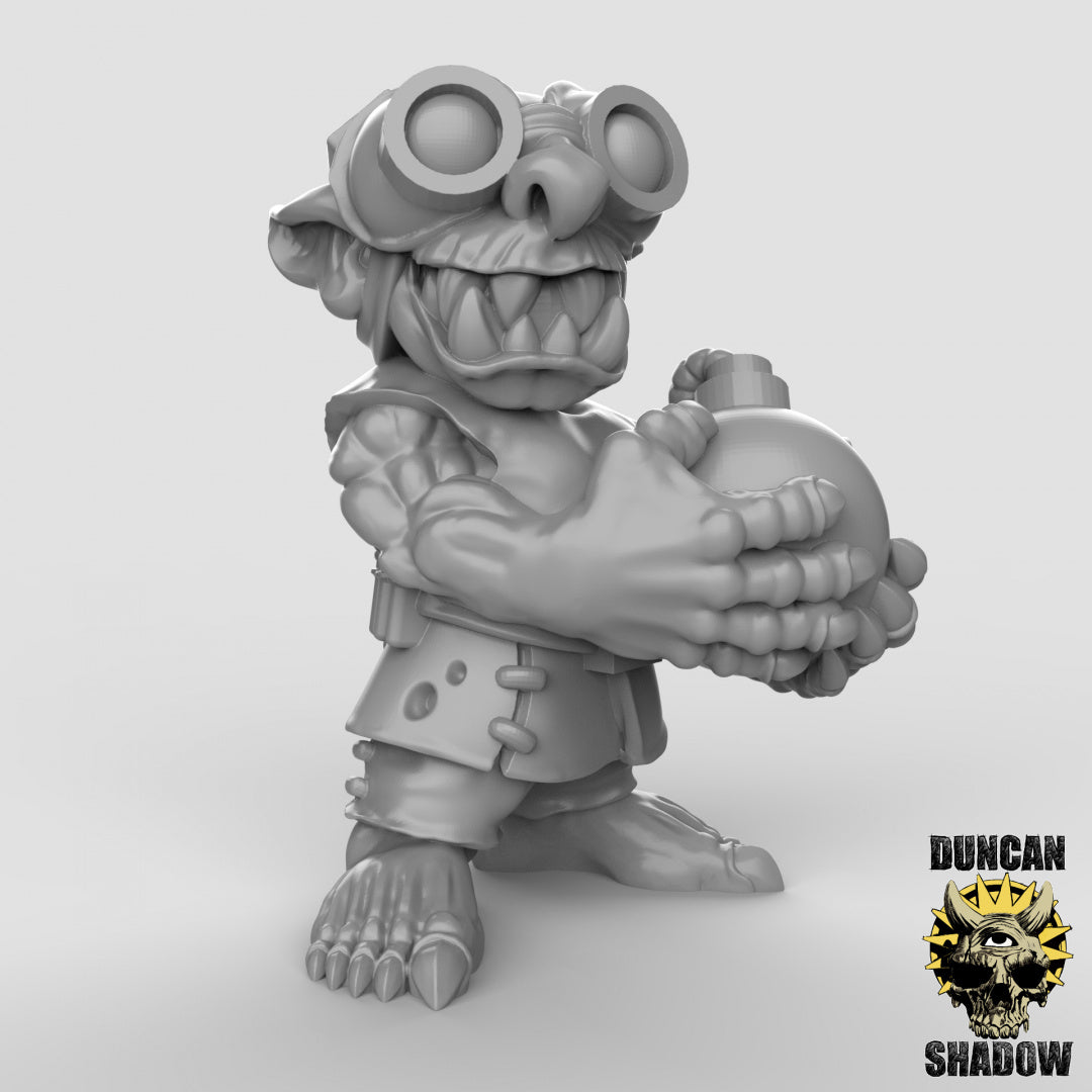 Goblin Alchemist Resin 3D Models for Dungeons & Dragons & Board RPGs
