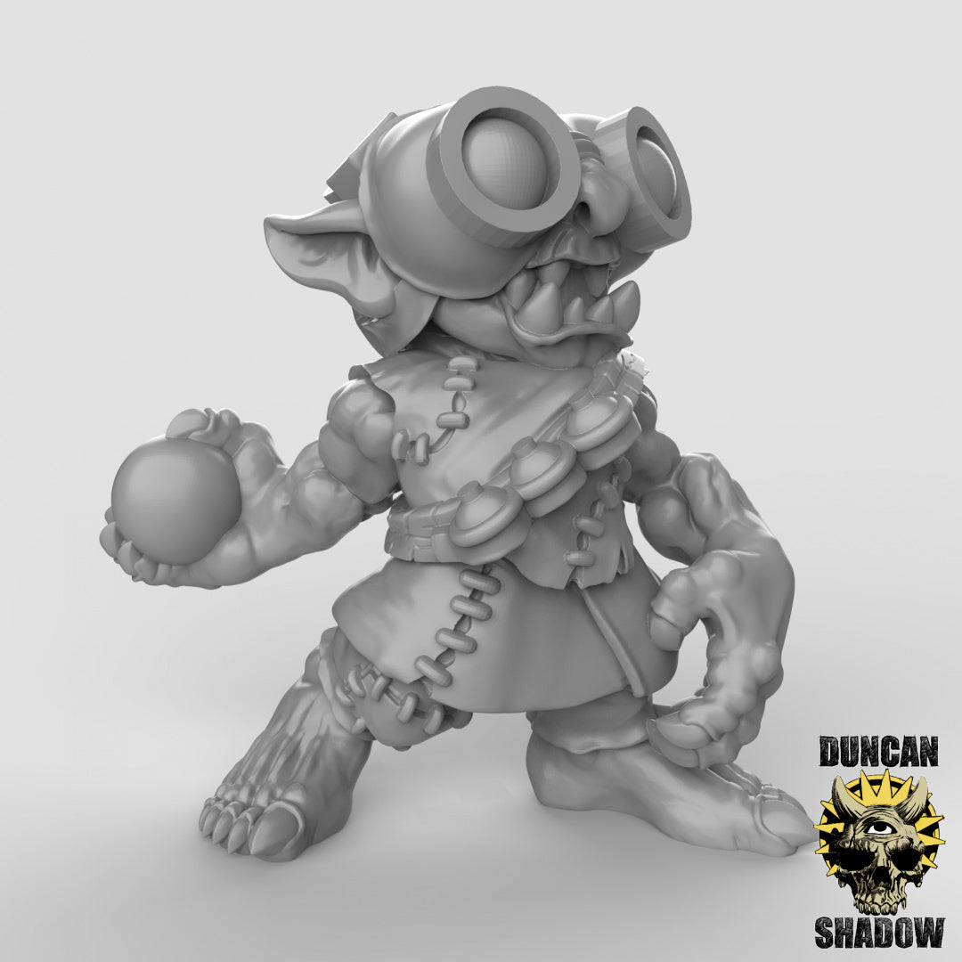 Goblin Alchemist Resin 3D Models for Dungeons & Dragons & Board RPGs
