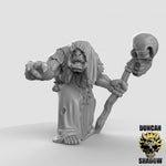 Orc Shamans Resin 3D Models for Dungeons & Dragons & Board RPGs