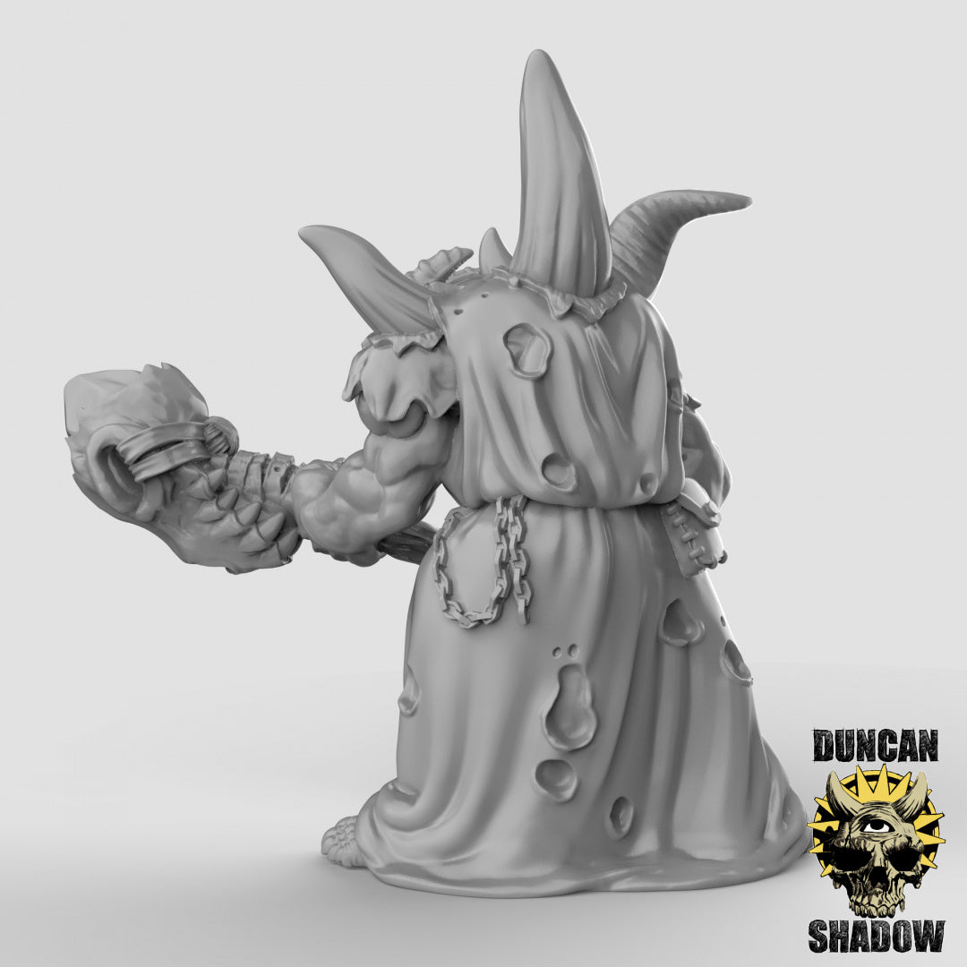 Orc Shamans Resin 3D Models for Dungeons & Dragons & Board RPGs