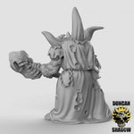 Orc Shamans Resin 3D Models for Dungeons & Dragons & Board RPGs