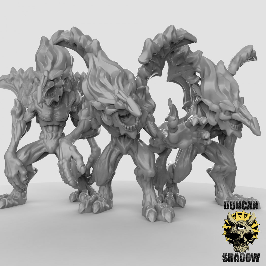 Fire Mephit's Resin 3D Models for Dungeons & Dragons & Board RPGs