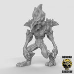 Fire Mephit's Resin 3D Models for Dungeons & Dragons & Board RPGs